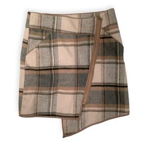 Vintage Y2K Paraphrase Plaid Mini Skirt